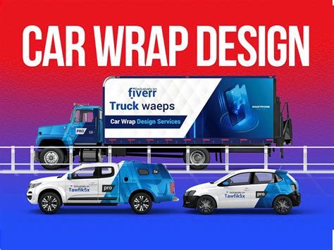 Car Warp Design Vehicle Wrap Design By Free Mockup Download On Dribbble