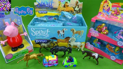 Lots Of Toys Surprise Blind Bags Spirit Riding Free Horse Toys Peppa
