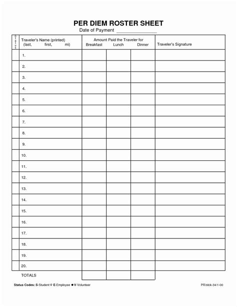 Fantasy Football Draft Form Printable Printable Forms Free Online