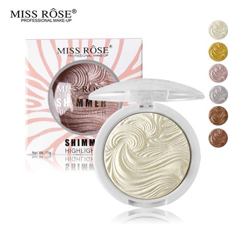 Miss Rose Baked Highlighter Glow Kit Shimmer Illuminator Powder