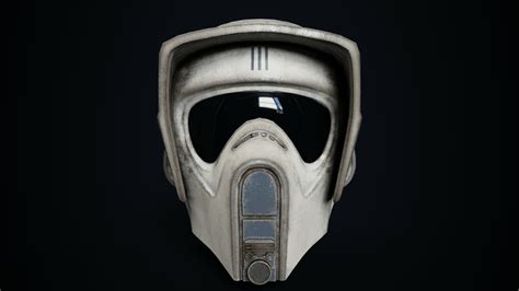 Artstation Star Wars Scout Trooper Helmet Game Assets