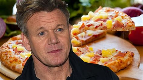 Gordon Ramsay Vows To Eat His Mortal Enemy Pineapple Pizza For