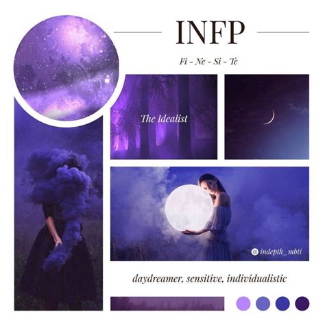 The Weird Den — Mbti Aesthetics And Color Palette Infp Personality Type