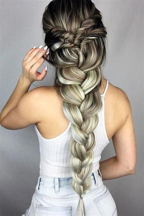 This Unique Hairstyle Would Look Beautiful On A Boho Bride Double Twist Crown French Braided