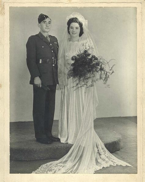 Pin On 1940s Bridal Photos