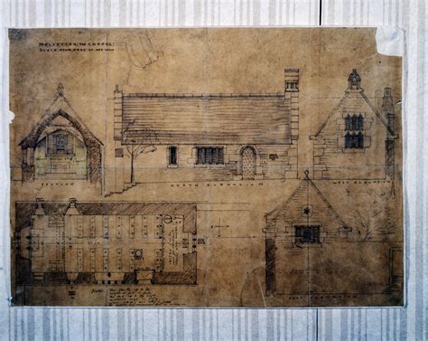 Melsetter House Hoy Orkney Copy Of Chapel Plan Showing A Floor