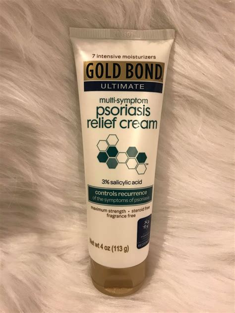 Gold Bond Ultimate Multi Symptom Psoriasis Relief Cream Itchy 113g