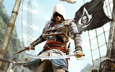 Assassins Creed Iv Black Flag Edward Kenway Full Hd Wallpaper And My