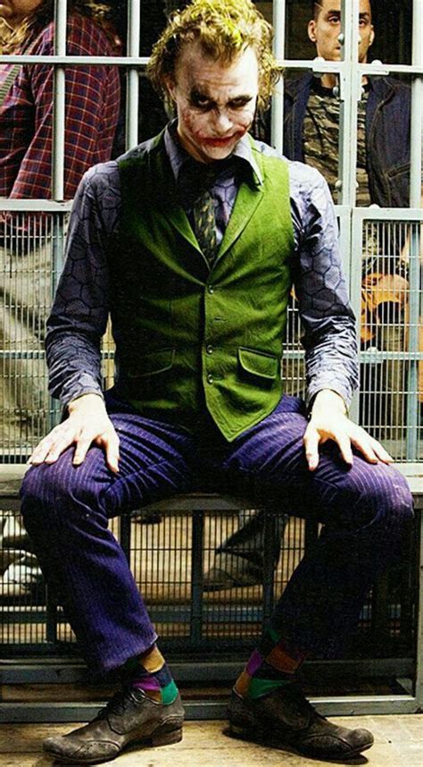 Heath Ledger As The Joker Joker Photos Joker Images Der Joker Joker