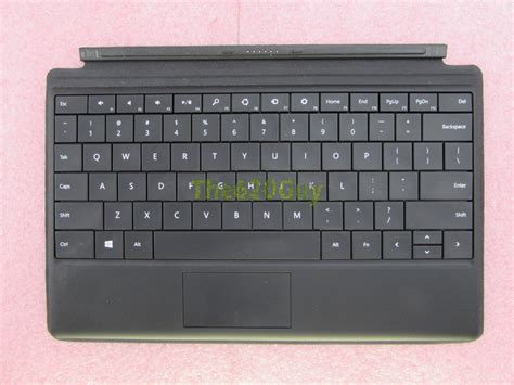 Microsoft Surface Keyboard Model 1535 Tablet Black Type Cover Windows