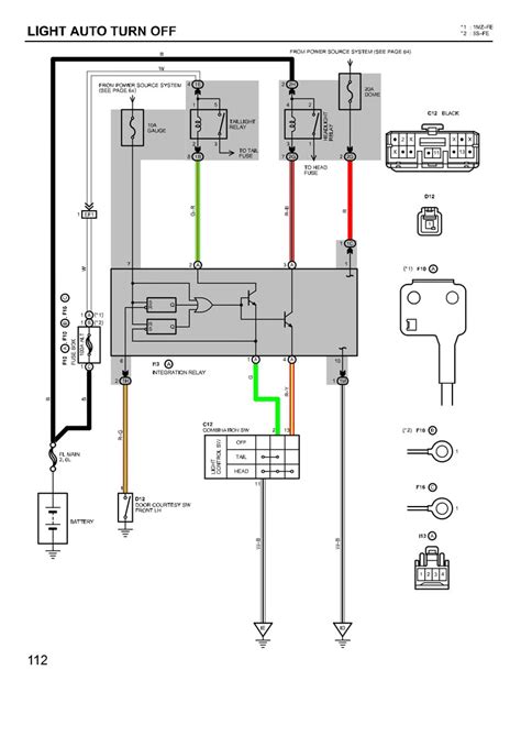 01 Toyota Camry Electrical Wiring Diagram