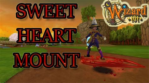 Wizard101 Sweet Heart Mount Review Youtube