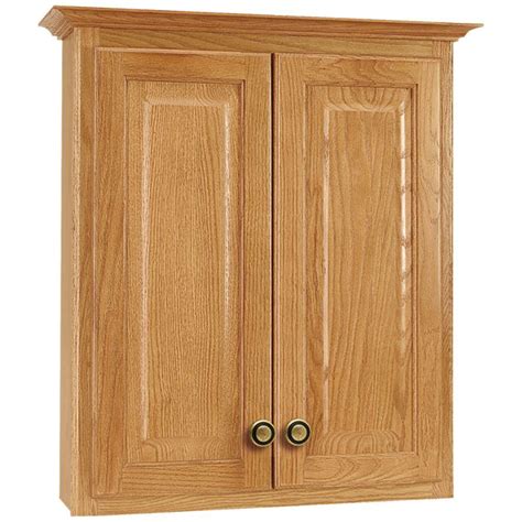 Sauder homeplus storage cabinet, sienna oak finish. Glacier Bay Hampton 25 in. W x 29 in. H x 7-1/2 in. D ...