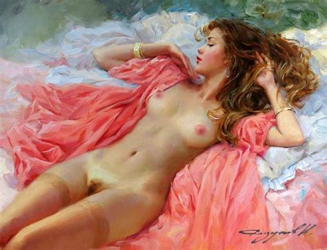 High Quality Oil Painting Hand Painted Modern Nude Girl Art On Etsy