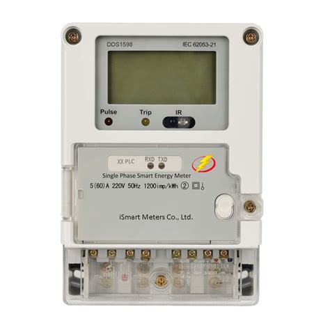 Dds1598 Single Phase Smart Meter With Replaceable Module