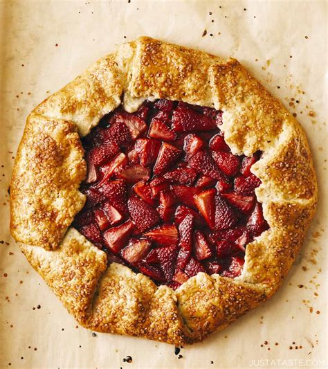 Strawberry Galette From The Secret Ingredient Cookbook Just A Taste