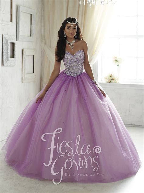 Light Purple Lilac Quinceanera Dresses 2017 New For 15 Year Tulle Organza Beaded Cheap Vestido