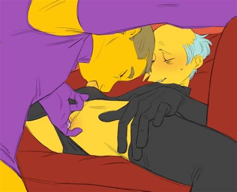 Rule 34 Fingering Gay Montgomery Burns Mr Burns Mr Smithers Smithers The Simpsons Waylon