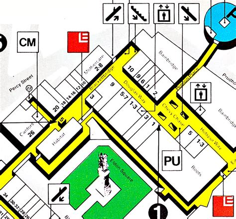 Intu Eldon Square Mall Map Mall Xplorer