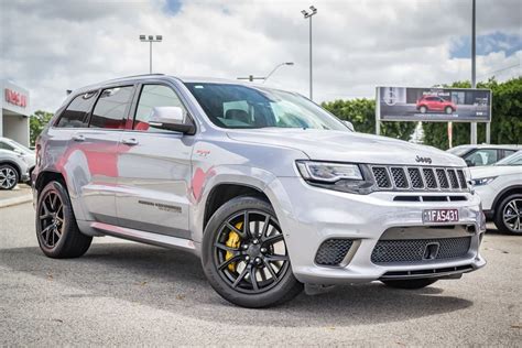 2018 Jeep Grand Cherokee Trackhawk Wk My18 4x4 On Demand Silver For