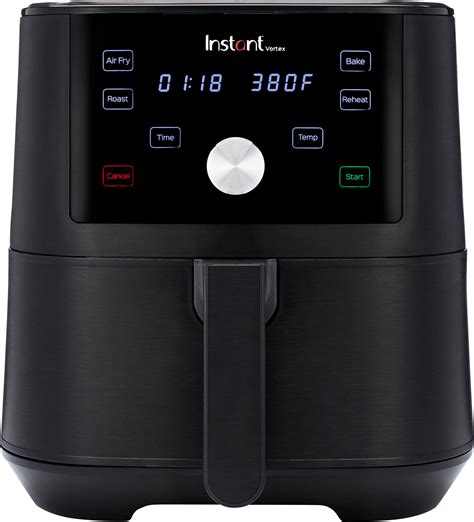 Customer Reviews Instant Pot Quart Vortex In Air Fryer Oven Black Best Buy