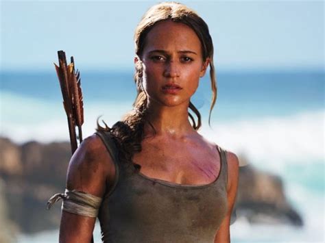 Cinema Com My Alicia Vikander Less Pointy Boobs More Fit Tomb Raider