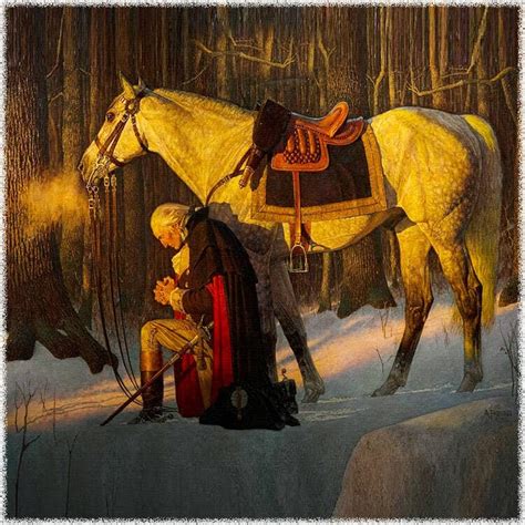 George Washingtons Prayer At Valley Forge