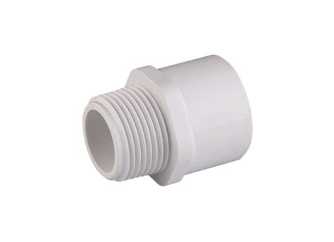 Adapts 4 pvc sewer and drain pipe to 4 dust collection hose. 1" PVC Male Adapter | Hog Slat