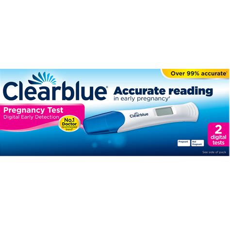 2 Smart Clearblue Digital Pregnancy Tests 2 Ultra Early Pregnancy