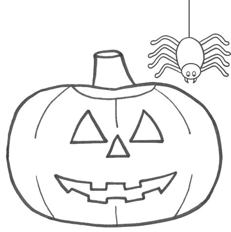 Dibujo Para Colorear Halloween Calabaza Dibujos I Para Colorear
