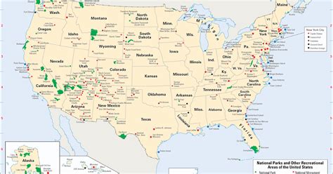 Map Of Every National Park In The Us