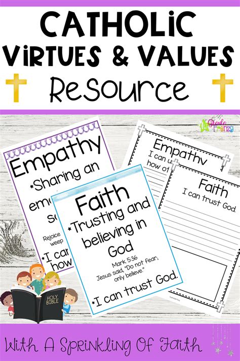 Catholic Virtues And Values Resource In 2021 Character Education