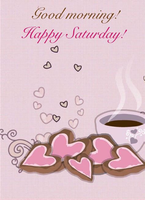 Good Morning Happy Saturday Hearts Coffee Iphone Wallpaper Love
