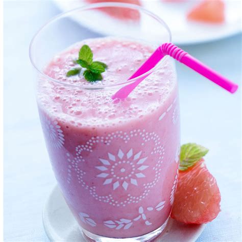 Recette Smoothie Au Pamplemousse Cuisine Madame Figaro