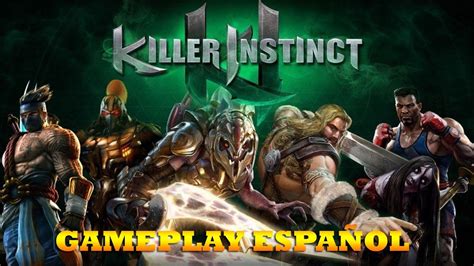 Killer Instinct Probando Gameplay Español Xbox One Gratis Youtube