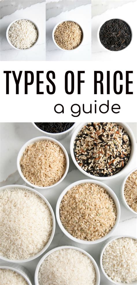 Different Types Of Rice Varieties And What To Do With Them The