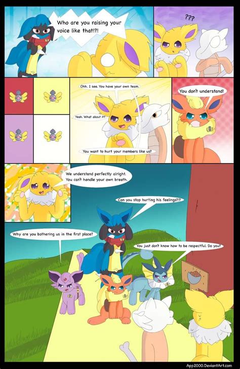 The Rescuers Chapter 2 Page 6 By App2000 On Deviantart Pokemon Eeveelutions Pokemon Comics