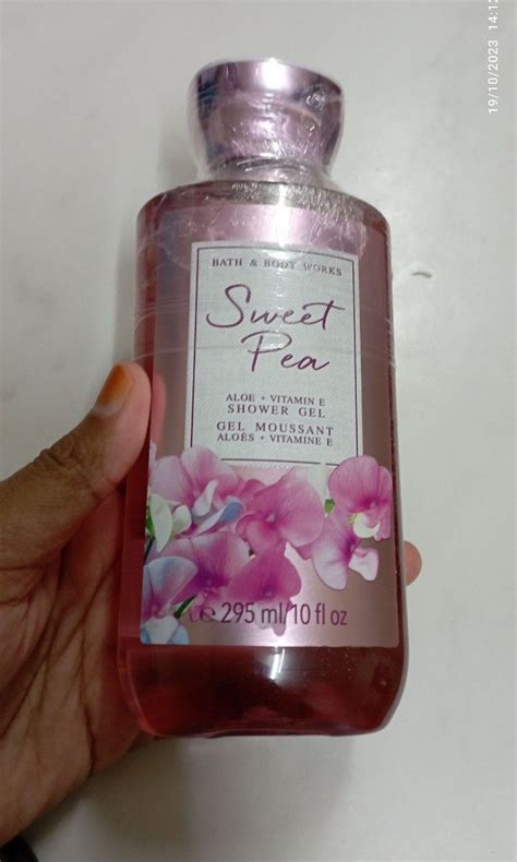 Sweet Pea Shower Gel Bbw Beauty And Personal Care Bath And Body Bath On Carousell