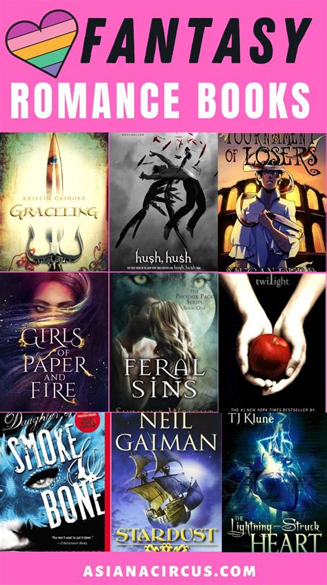 54 Best Romance Fantasy Books And Novels To Read Asiana Circus