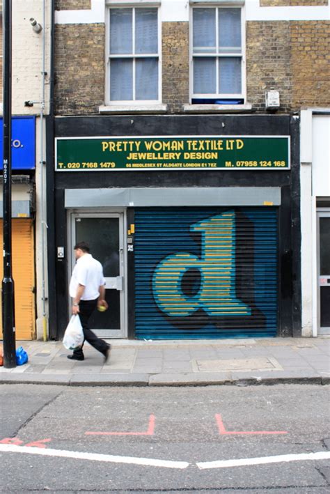 Ben eine is on facebook. Streets: Ben Eine's alphabet street in London « Arrested ...