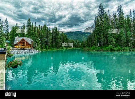 Wonderful Canada Wonderful Emerald Lake Surround View From Emerald