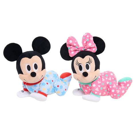 Disney Baby Mickey Mouse And Minnie Mouse Musical Crawling Pals Nappa
