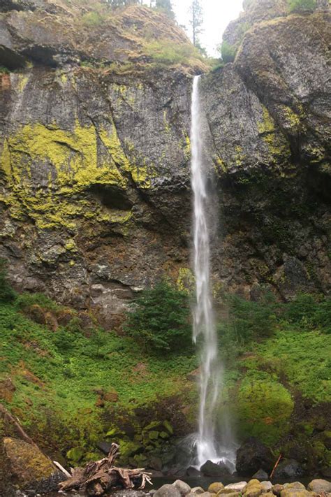 Elowah Falls Columbia River Gorge Oregon Usa