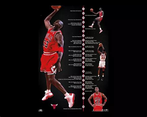 Michael Jordan Timeline Poster 22x34 Official And Licensed 21932