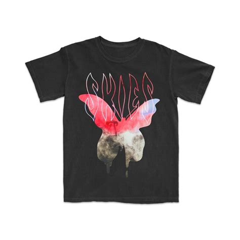 Lil Skies Butterfly Smoke T Shirt Lil Skies Official Store