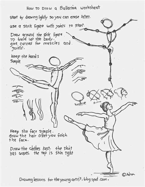 Simple Ballerina Drawing At Getdrawings Free Download