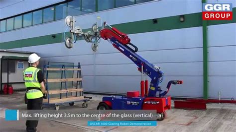 Oscar 1000 Glazing Robot Product Demonstration Youtube