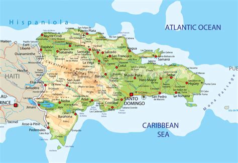 Mapas De Santo Domingo República Dominicana Mapasblog