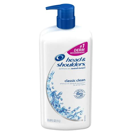 Head And Shoulders Classic Clean Dandruff Shampoo 338 Fl Oz Walmart