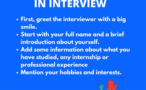 Self Introduction Fresher Job Interview How To Introduce Yourself